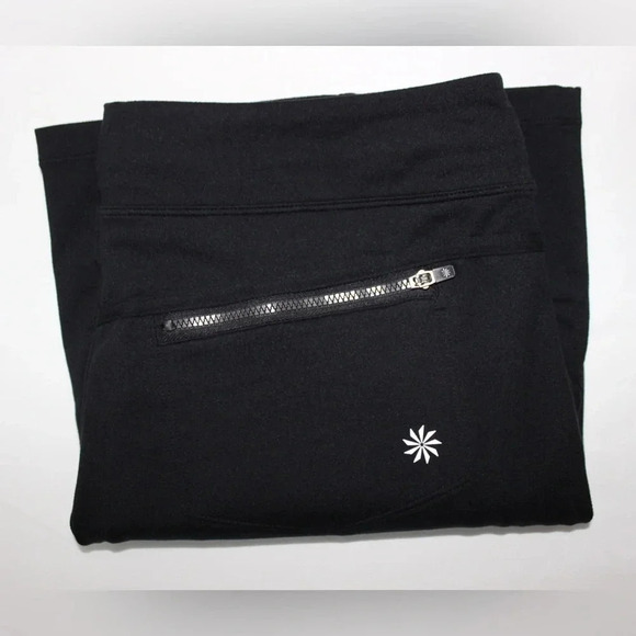 Athleta Trailside Black Tennis Activewear Casual Golf Skort Size Medium Tall - Picture 1 of 14